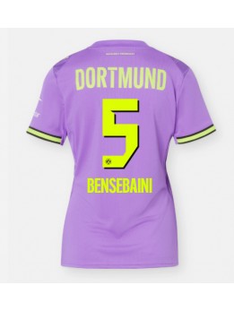 Ženski Nogometna dresi replika Borussia Dortmund Ramy Bensebaini #5 Tretji 2026-27 Kratek rokav